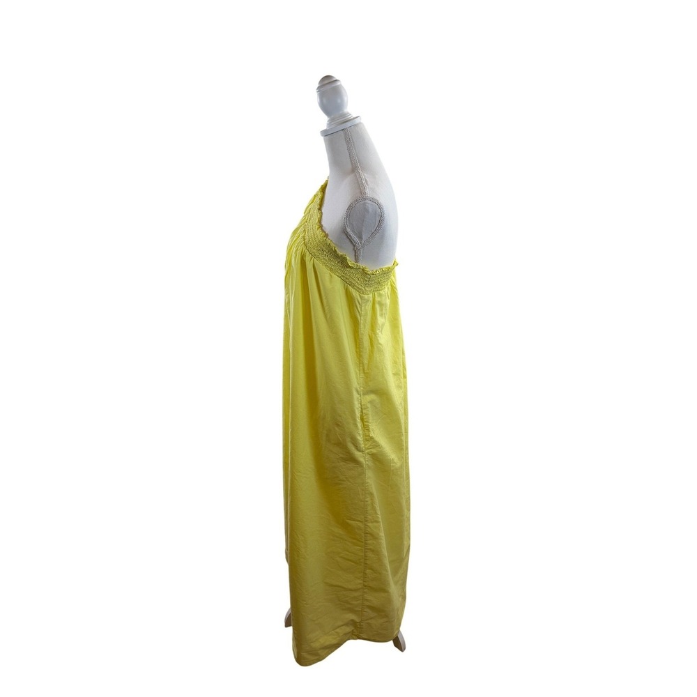 Anthropologie Women's Maeve Yellow One-Shoulder Maxi Dress - Picture 6 of 10